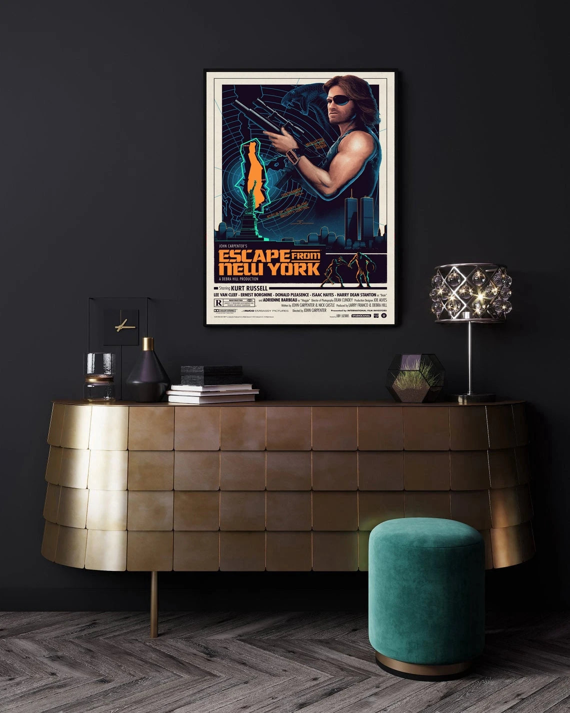 Escape from New York Alternative Snake Plissken Post Apocalyptic Movie Film Poster