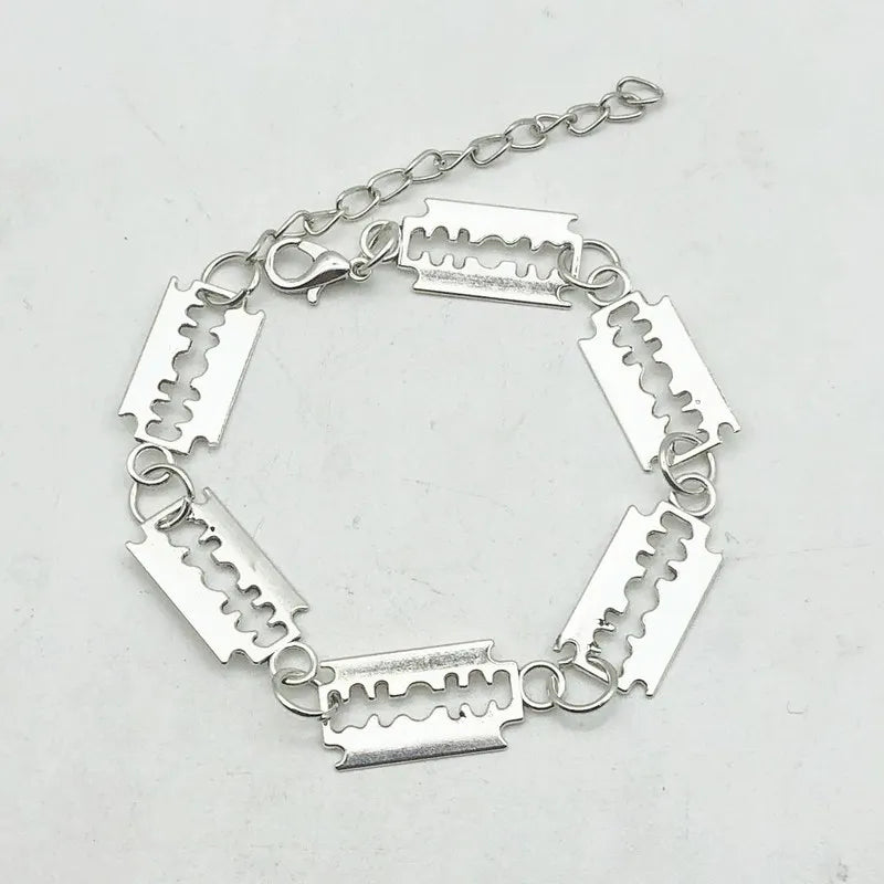 2024 Small blade Unisex Choker Bracelet Women Hip-hop Gothic Punk Style Barbed Wire Little Thorns Bracelet Choker Gifts