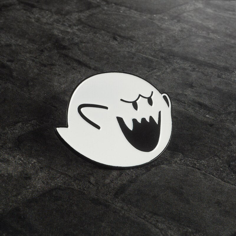 Super Boo Hard enamel pin