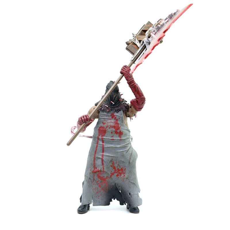 NECA Game Version Zoomlion Zombie Butcher's Hand-Made Model 7-Inch Action Figure-Inch Decoration Toys