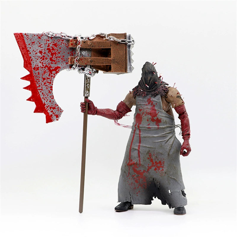 NECA Game Version Zoomlion Zombie Butcher's Hand-Made Model 7-Inch Action Figure-Inch Decoration Toys