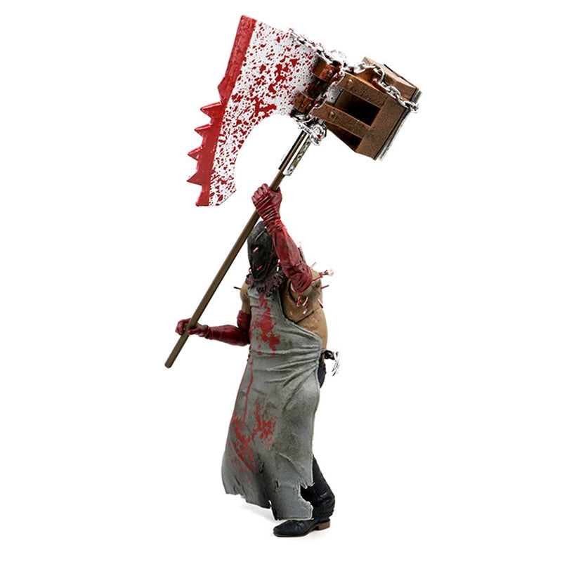 NECA Game Version Zoomlion Zombie Butcher's Hand-Made Model 7-Inch Action Figure-Inch Decoration Toys