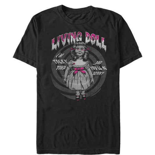 The Twilight Zone Living Doll Episode Mens Graphic T Shirt