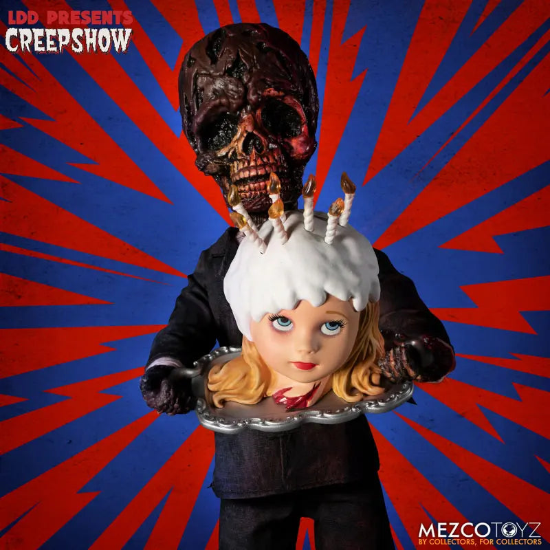 Original Mezco Living Dead Dolls / Creepshow: Father's Day Nathan Grantham Action Figure Deluxe Edition Model Toys Gift In Stock