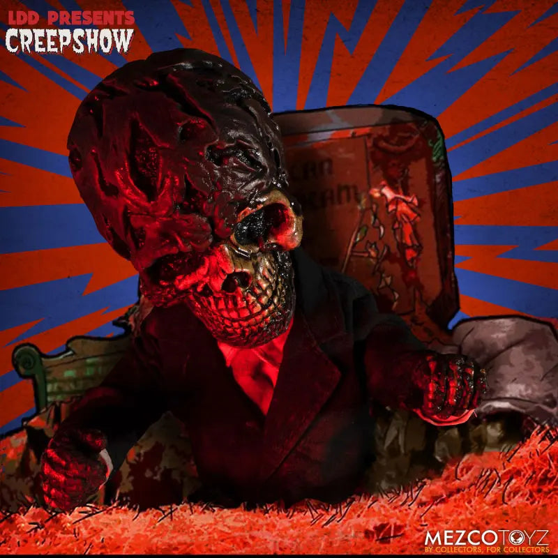 Original Mezco Living Dead Dolls / Creepshow: Father's Day Nathan Grantham Action Figure Deluxe Edition Model Toys Gift In Stock