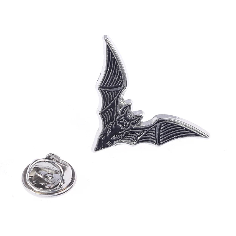 1pcs Alternative Witchy Style Gift Spooky Lapel Jewelry Accessory Cute Fashion Bat Enamel Pin