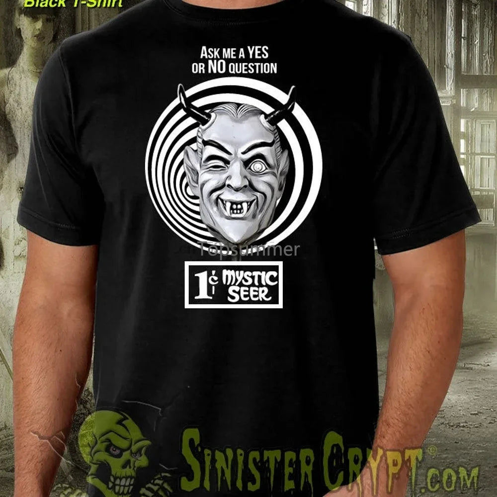 Mystic Seer T Shirt Twilight Zone Nick Of Time Rod Serling William Shatner S 6Xl