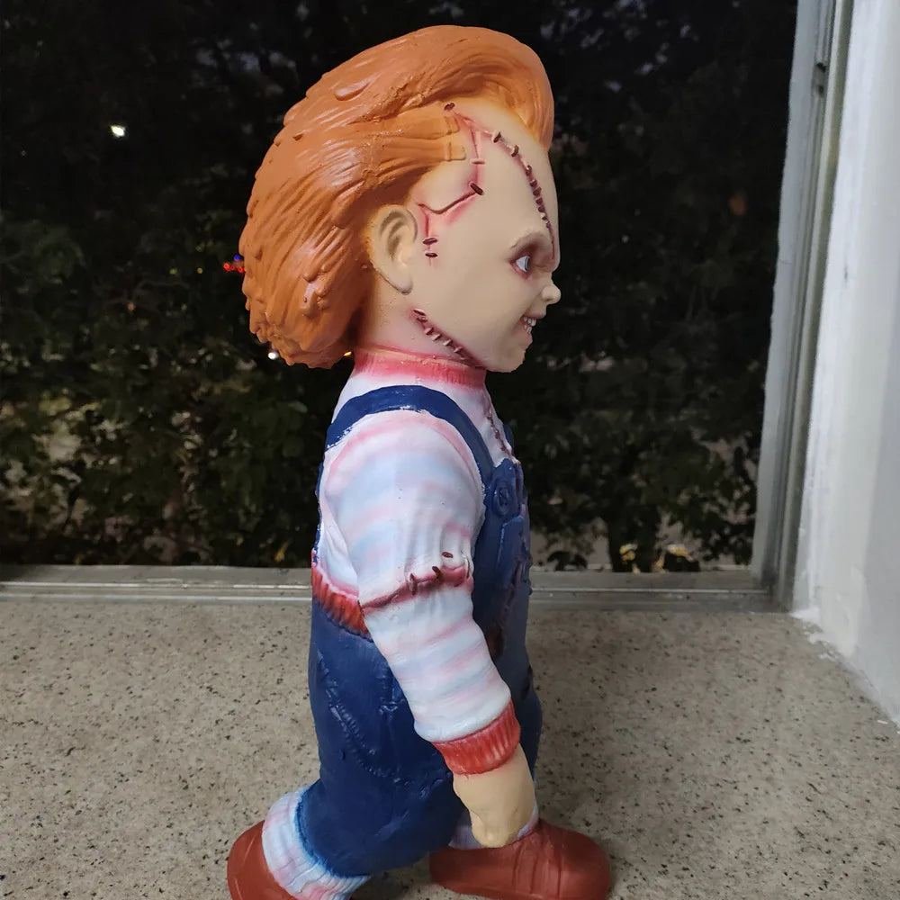 Big Chucky Doll Original Seed of  1/1 Stand Statue Horror Collection Doll Figure Child's Play Good Guys Big Chucky Halloween Pro