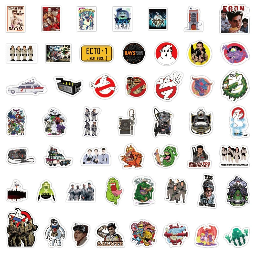 50Pcs Ghostbusters Stickers