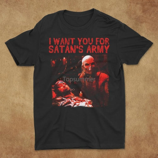 Dr.Satan Shirt House Of 1000 Corpses Rob Zombie Film T Shirt Halloween Tee Horror Movie Shirt. Zombie Shirt Halloween Shirt