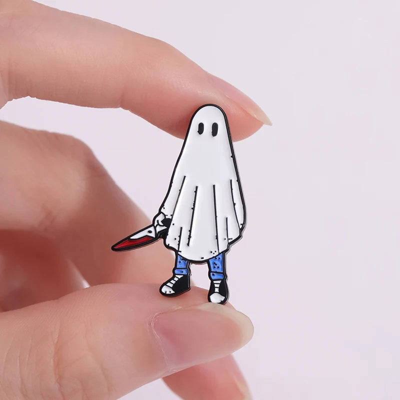 White Ghost With a Knife ....I didn't do it !!!!