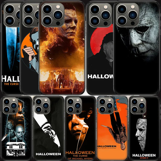 Halloween The Curse Of Michael Myers Horror Movie Phone Case For Apple Iphone 15 13 12 11 14 Pro Max Mini Cover SE 2020 X XS XR