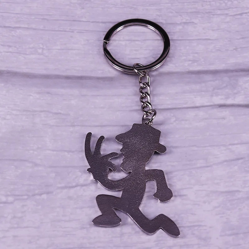 Running killer Freddy key chain horror movie ghost Street key chain thriller movie lovers accessories