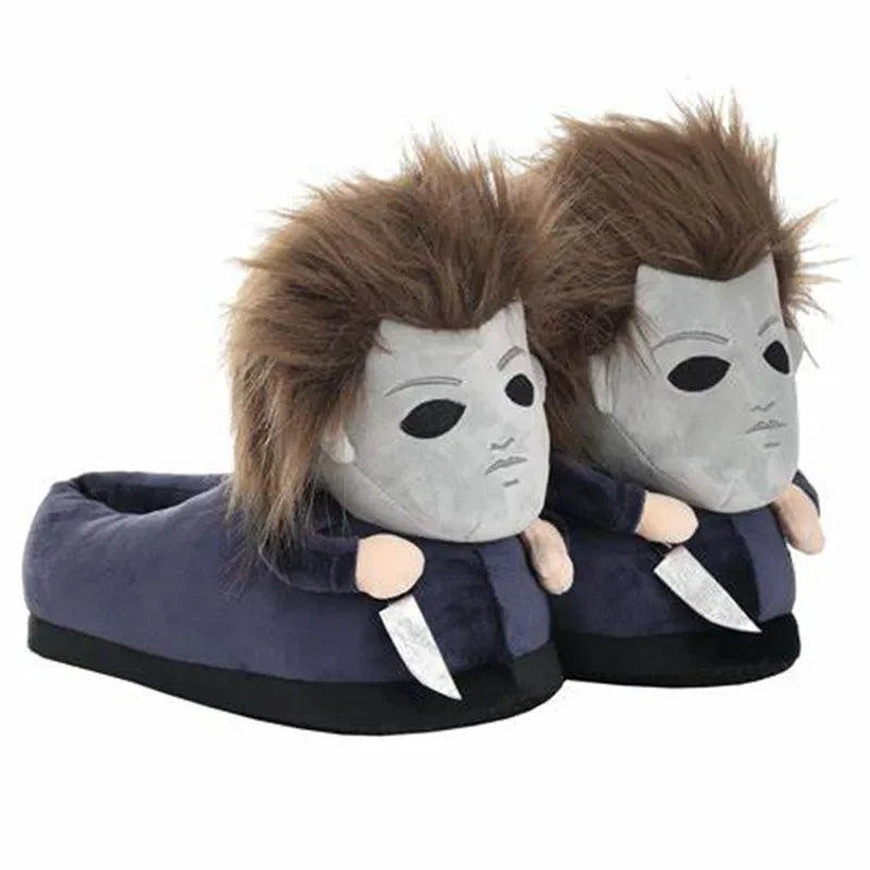 Michael Myers Halloween Plush Slippers