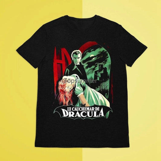 Horror Of Dracula T Shirt Cult Horror Cult Movies Classic Horror Dracula Tshirt Dracula T Shirt Dracula Tee Dracula Poster