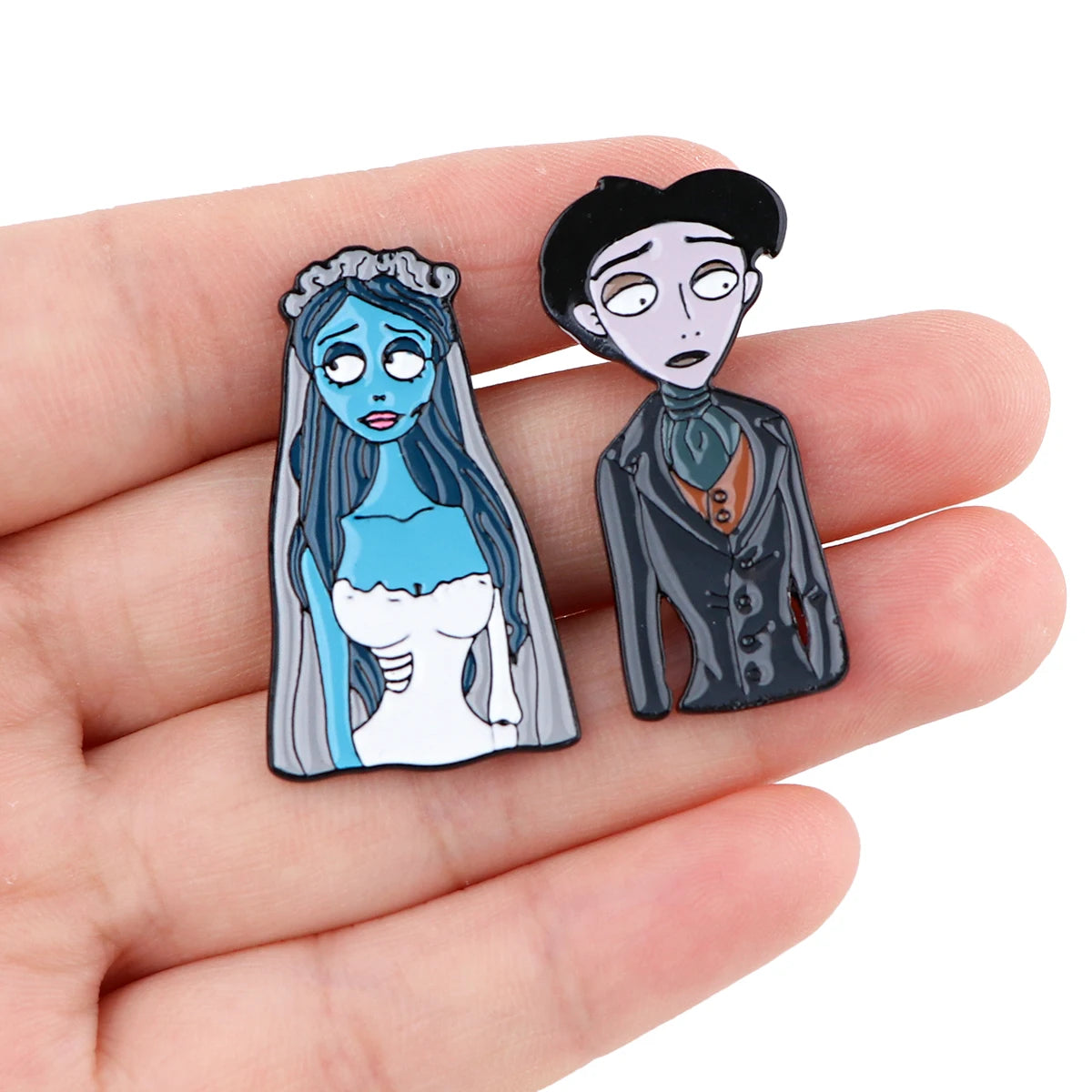 Horror Movie Cute Lapel Pins for Backpacks Enamel Pin Brooches for Women Anime Badges on Backpack Fashion Jewelry Accessories