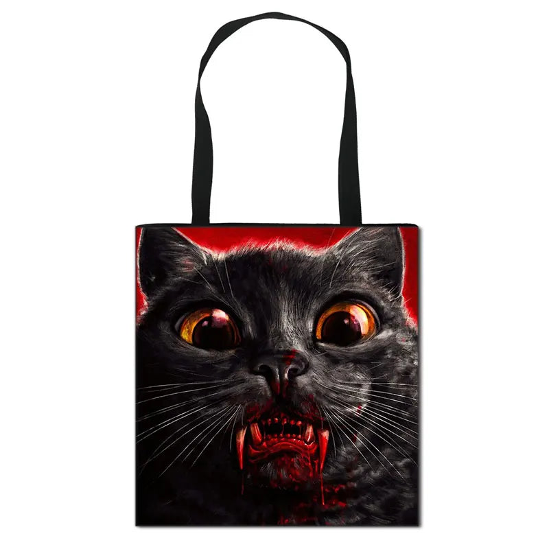 Horror Character Jason Chucky Casual Totes Bag Women Handbag Girls Portable Shoulder Bags for Travel Ladies Shopping Bag