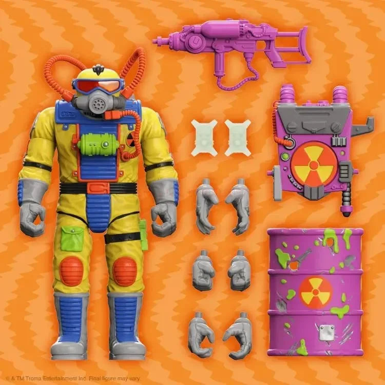 In Spot Super7 Poison Hero 3rd Wave Scrap Dog Radiation Ranger 7-Inch Mobile Doll Gift