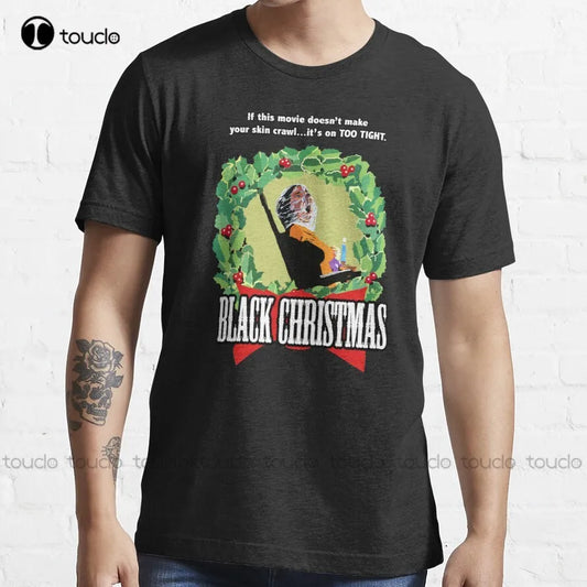 Black Christmas - Original Slasher T-Shirt Cat Shirts Custom Aldult Teen Unisex Digital Printing Tee Shirt Fashion Funny New