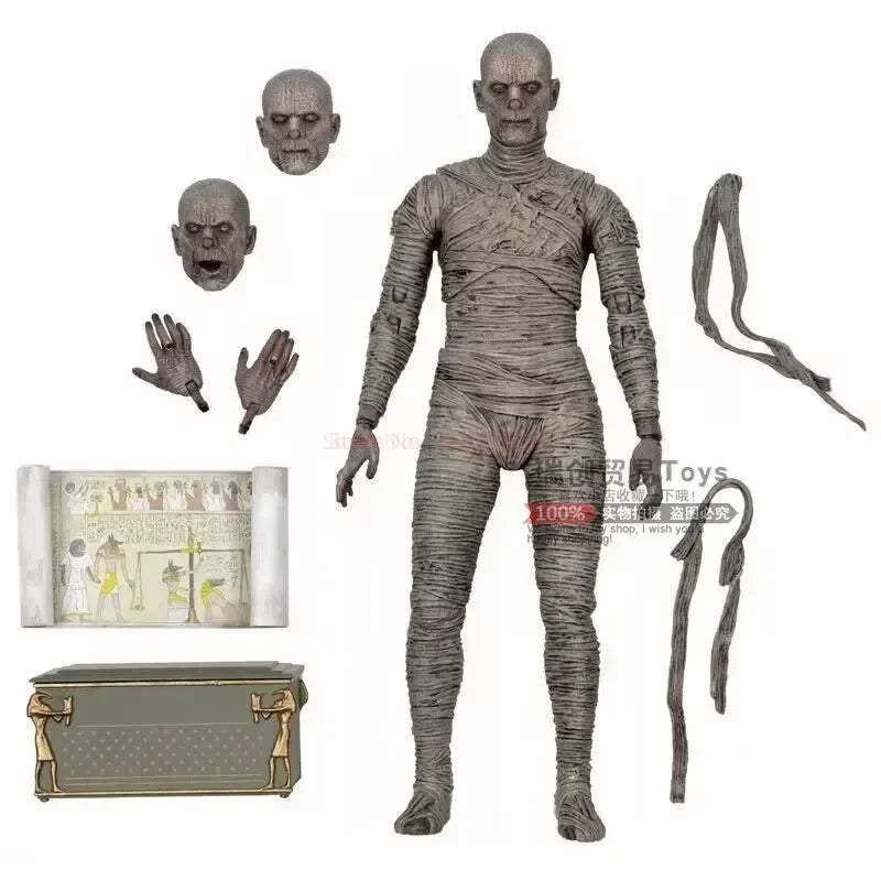 Original In Stock NECA Universal Monsters The Mummy Accessory Pack 04825 Applicable To 7 Inch Action Figure Halloween Gift Very Limited !!!!