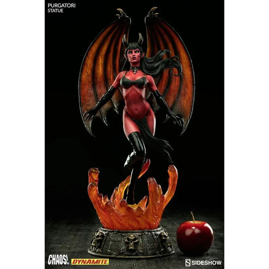 Only 5 in  Stock Original Sideshow 200443 Purgatori STATUE Chaos Red Demons Movie Character Model Art Collection