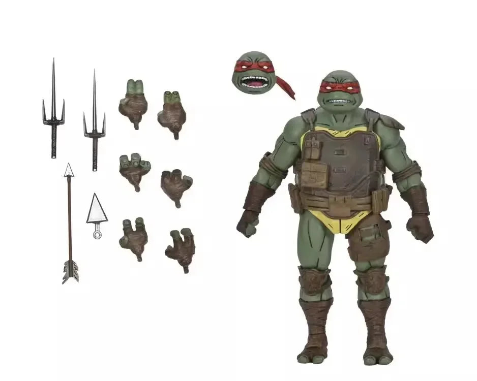 7-inch The Last Ronin Rafael Anime Figure 18cm NECA 54317 Teenage Mutant Ninja Turtles Action Figurine Model Pvc Decora Toys