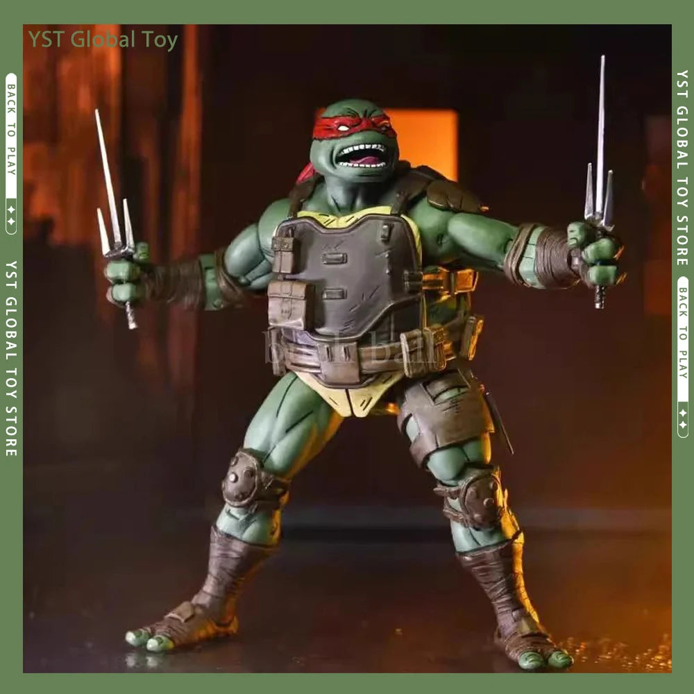 7-inch The Last Ronin Rafael Anime Figure 18cm NECA 54317 Teenage Mutant Ninja Turtles Action Figurine Model Pvc Decora Toys