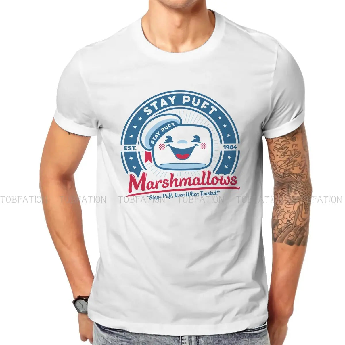 Marshmallows Style TShirt Ghostbusters