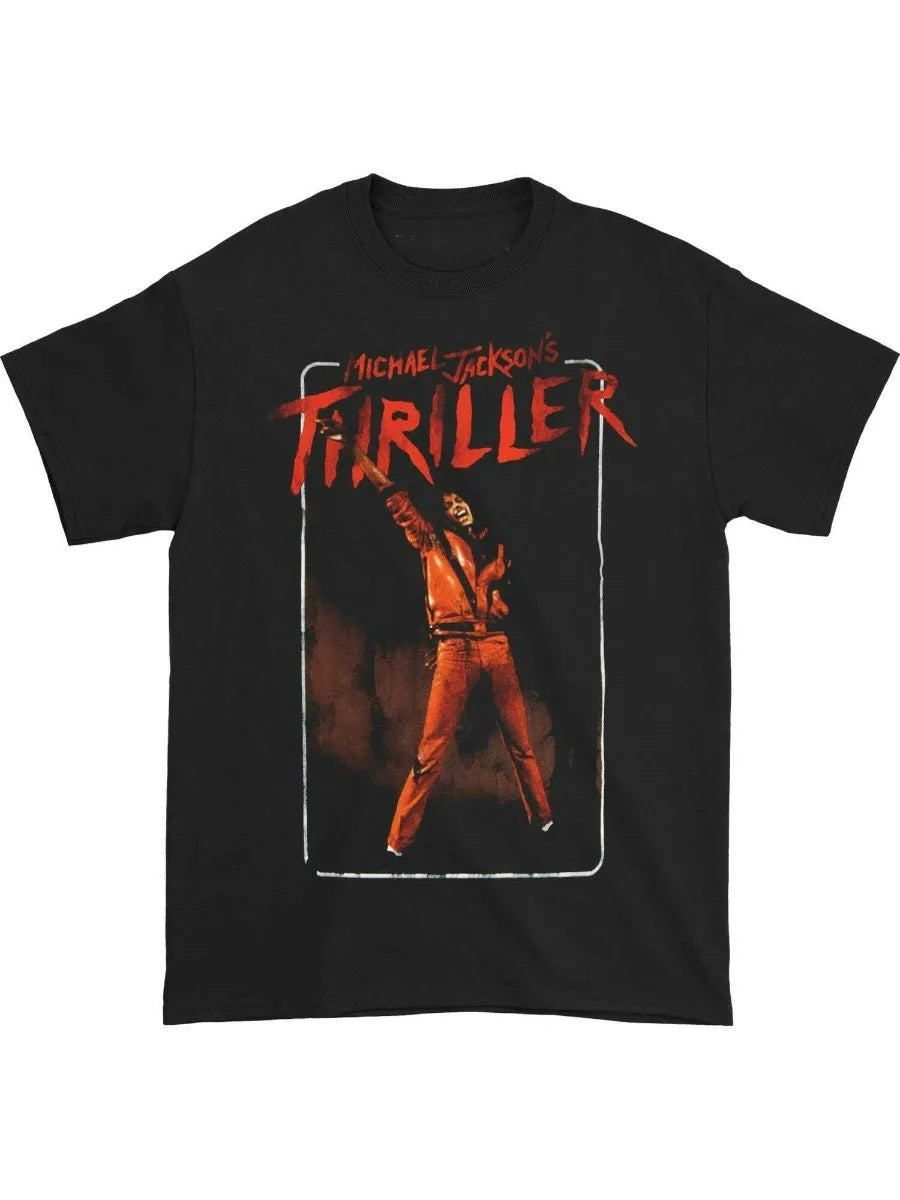 Michael Jackson Thriller T-Shirt. Summer Cotton O-Neck Short Sleeve Mens T Shirt New S-3XL