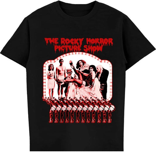 The Rocky Horror Picture Show Poster T Shirt Cult 70s Comedy Film W340 Time Warp