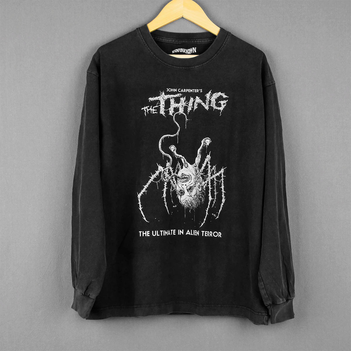 The Thing T-Shirt John Carpenter Horror Movie They Live Halloween Prince of Darkness Men's Cotton Tee t shirts