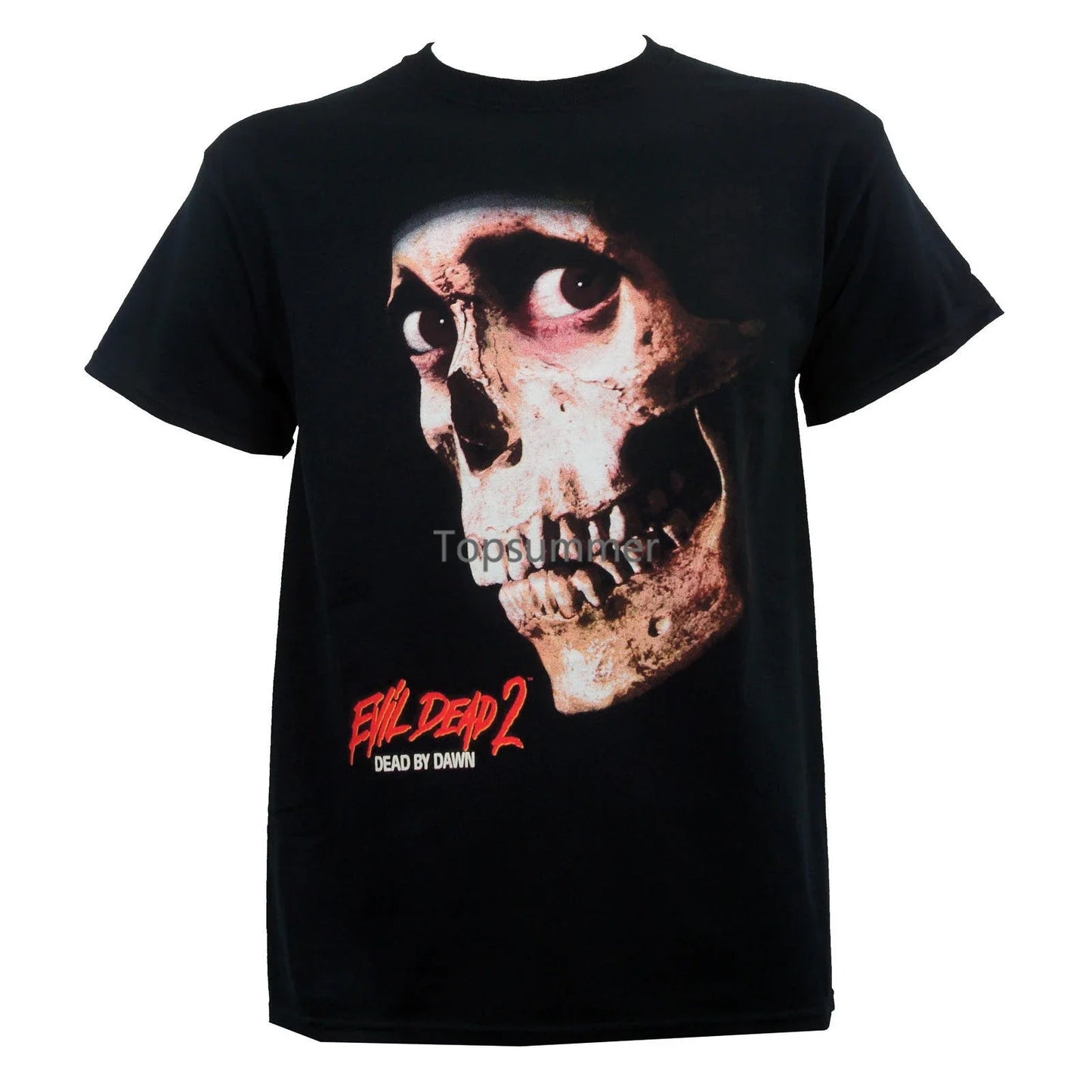 Authentic Evil Dead 2 Movie Poster Dead By Dawn Horror Movie T Shirt S 2Xl New