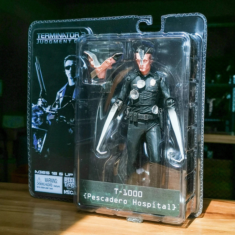 NECA The Terminator T-800 Pescadero Escape Joints Moveable Action Figure Toy