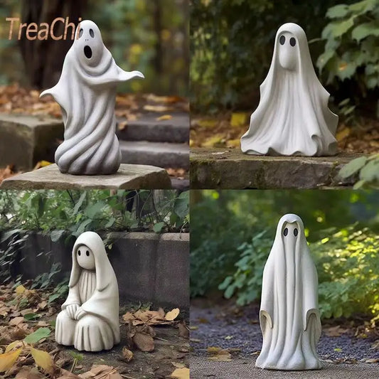 Ghost Statue Resin Home Decor