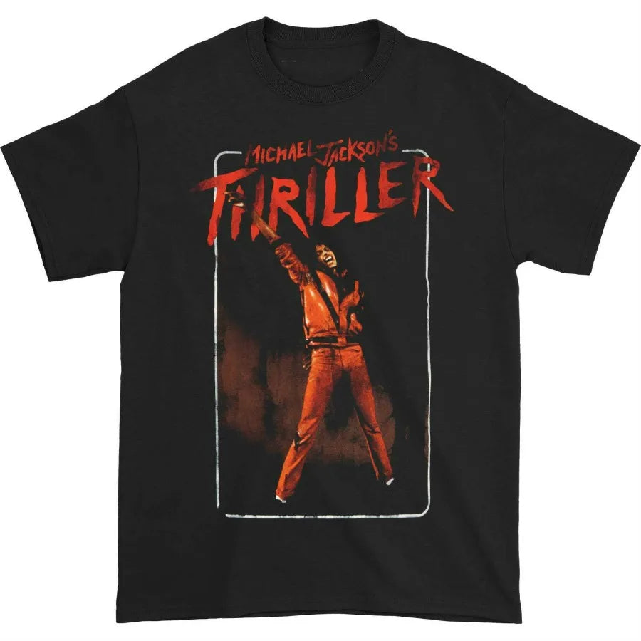 Michael Jackson Thriller T-Shirt. Summer Cotton O-Neck Short Sleeve Mens T Shirt New S-3XL