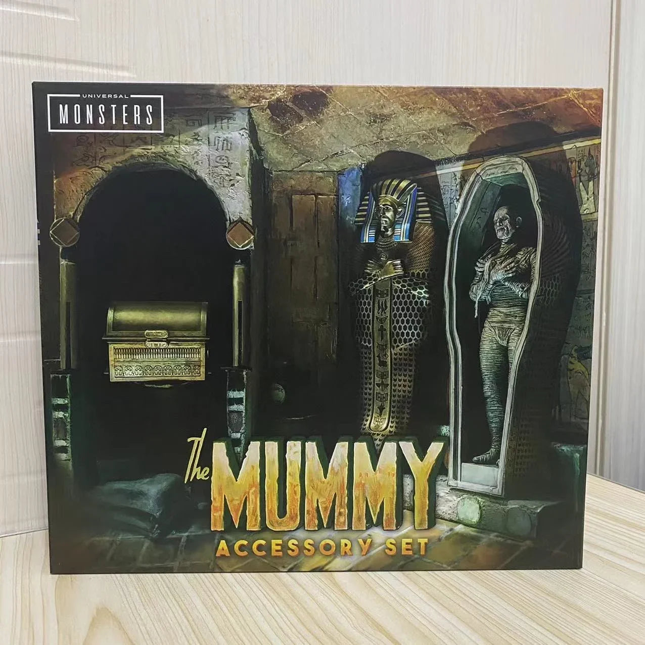 Original In Stock NECA Universal Monsters The Mummy Accessory Pack 04825 Applicable To 7 Inch Action Figure Halloween Gift Very Limited !!!!