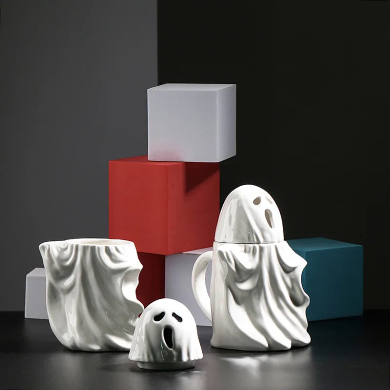 3D Cup Ghost Ceramic Mug