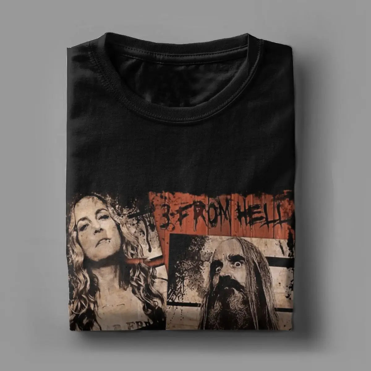 3 From Hell Art Horror Devil's Rejects Otis Baby Captain Spaulding movie Tee Shirt Classic T-Shirts