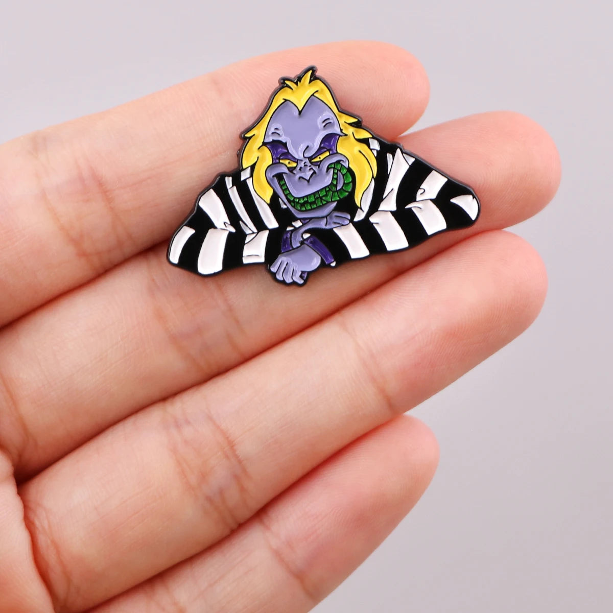 Halloween Horror Ghost Bride Brooch for Clothes Men Women's Enamel Pin Lapel Pins for Backpack Badges Decorations Gifts