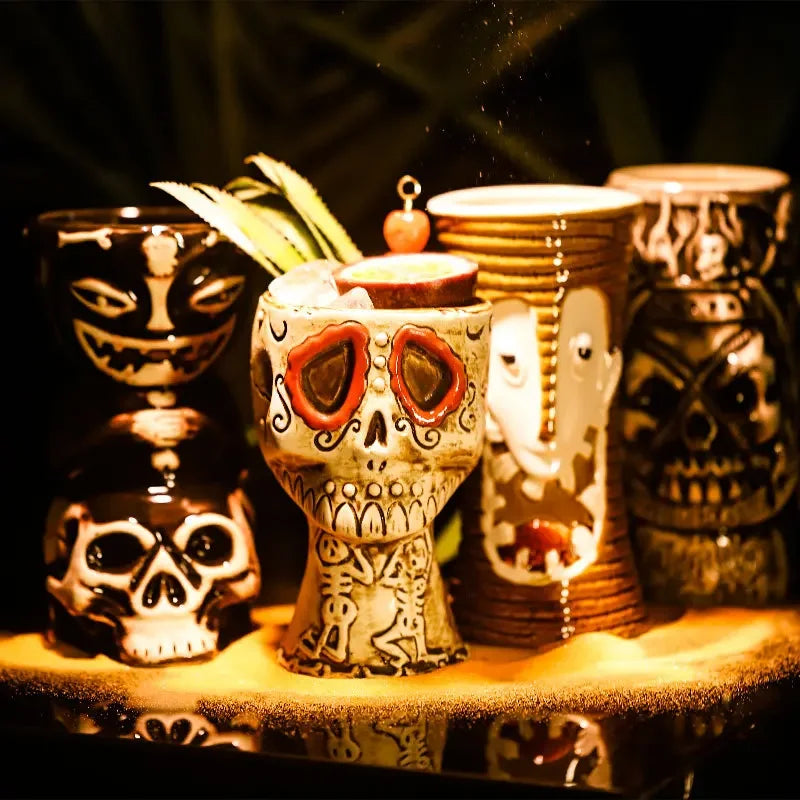 CREEPY TIKI CUPS