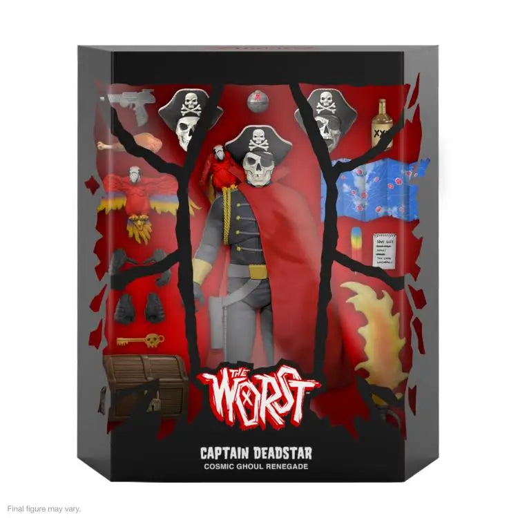 New 1/12 Scale Original SUPER7 The Worst Captain Deathstar Vampire Batula Martin Biff Tannen Model Toy Doll Action Figures